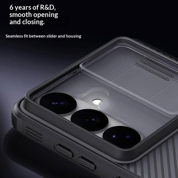 Nillkin - NILLKIN Samsung Galaxy S26 Plus Mobilskal TPU + PC Camshield Pro - Klar Svart