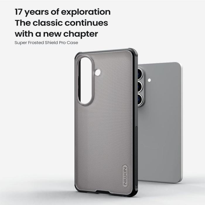 Nillkin - NILLKIN Samsung Galaxy S26/S26 Pro Skal Matt PC TPU - Klar Svart