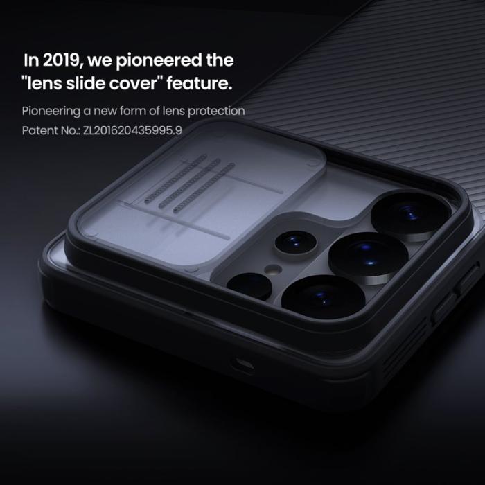 Nillkin - NILLKIN Samsung Galaxy S26 Ultra Mobilskal TPU + PC - Klar Svart