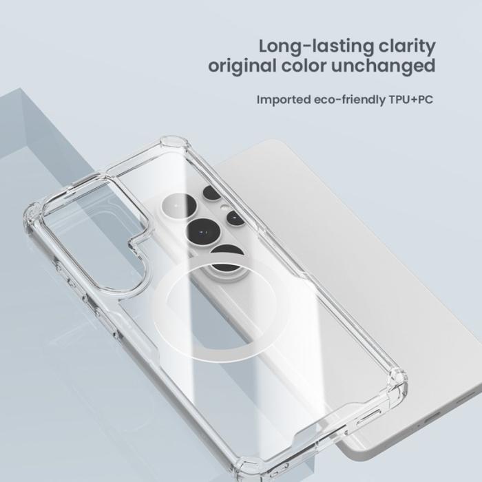 OEM - NILLKIN Samsung Galaxy S26 Ultra Mobilskal TPU + PC Nature Pro - Klar