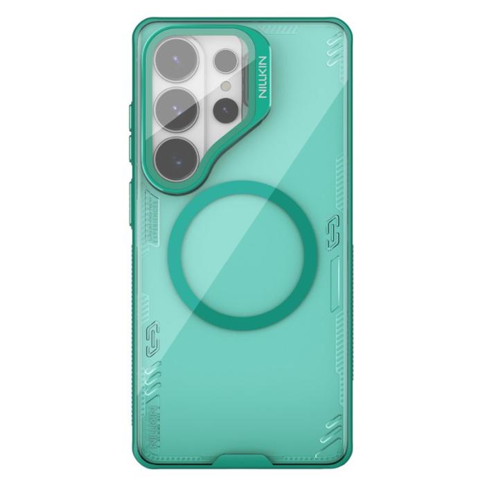 Nillkin - NILLKIN Samsung Galaxy S26 Ultra Skal Transparent PC TPU - Grön