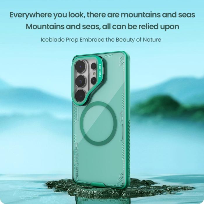 Nillkin - NILLKIN Samsung Galaxy S26 Ultra Skal Transparent PC TPU - Grön