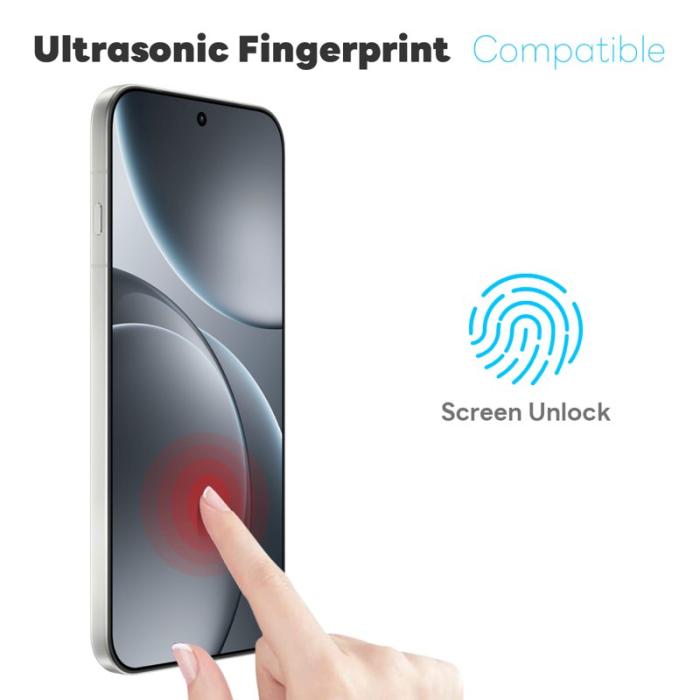 NORTHJO - NORTHJO Mobilskal till Oppo Find X9 Pro 5G Plast Transparent - Vit