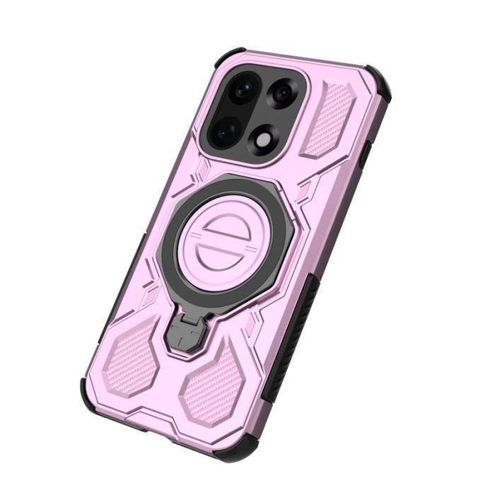 OEM - OnePlus 15 5G Mobilskal Plast Stötsäker Med Kickstand - Rosa