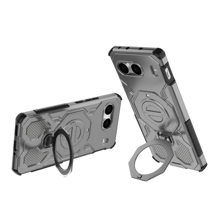 OEM - OnePlus Nord 4 Mobilskal Plast Shockproof - Grå