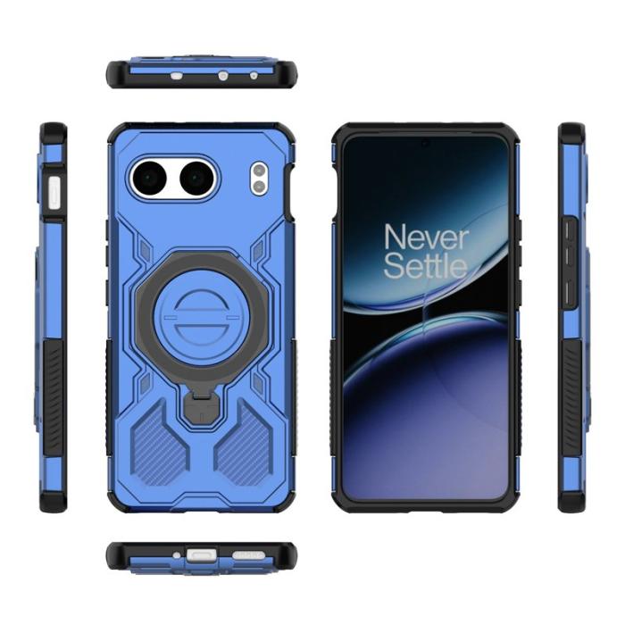 OEM - OnePlus Nord 4 Mobilskal Plast Shockproof - Blå