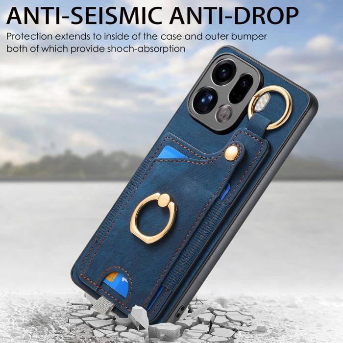 OEM - Oppo Find X9 Pro 5G Bakskal Äkta Läder - Grön