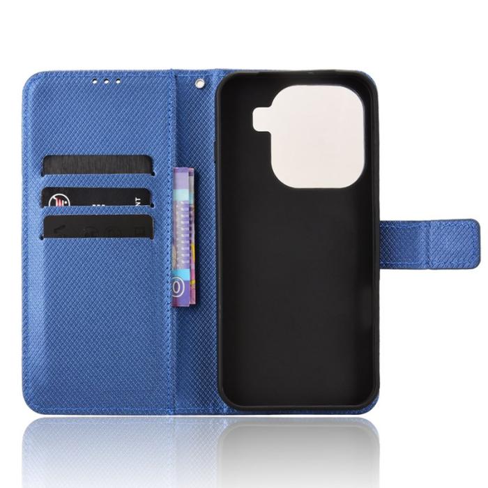 OEM - Oppo Find X9 Pro 5G Fodral Äkta Läder - Blå