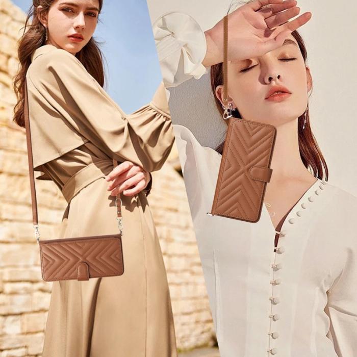 OEM - Oppo Find X9 Pro 5G Fodral Äkta Läder - Brun