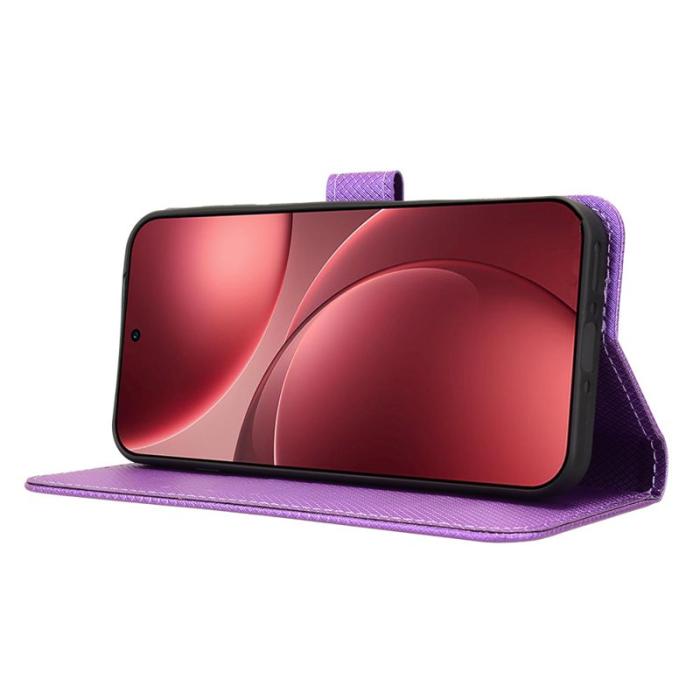 OEM - Oppo Find X9 Pro 5G Fodral Äkta Läder - Lila