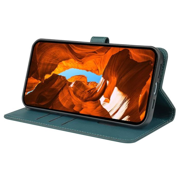 OEM - Oppo Find X9 Pro 5G Fodral Äkta Läder Magnetlås - Grön