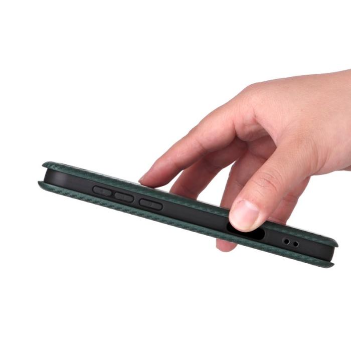 OEM - Oppo Find X9 Pro 5G Fodral Konstläder - Grön