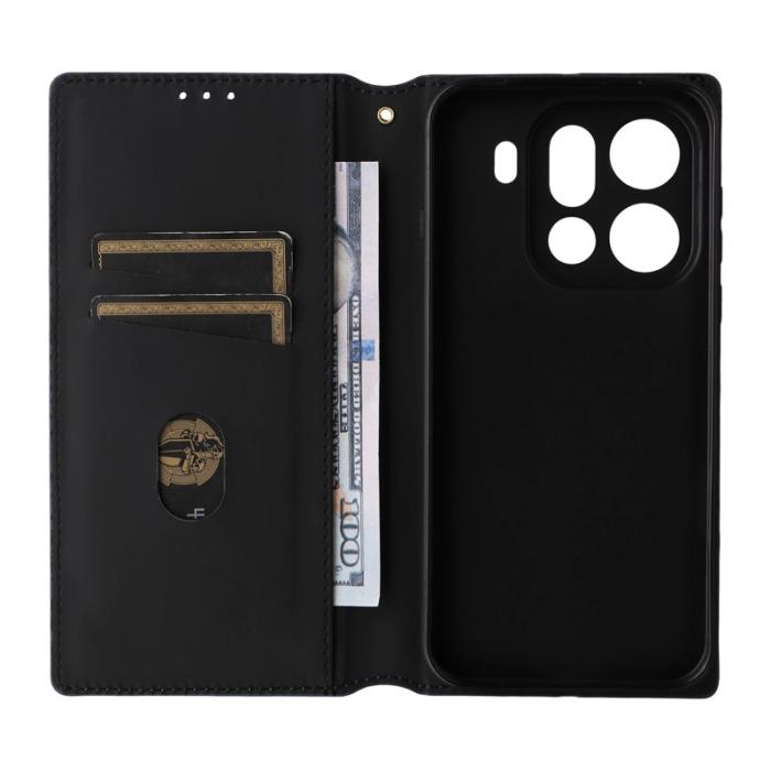 OEM - Oppo Find X9 Pro 5G Fodral Konstläder - Svart