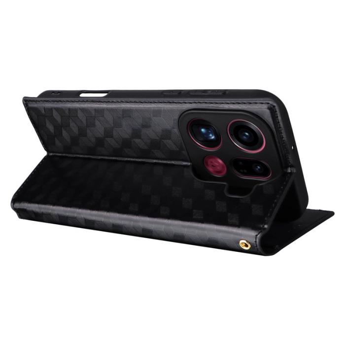 OEM - Oppo Find X9 Pro 5G Fodral Konstläder - Svart