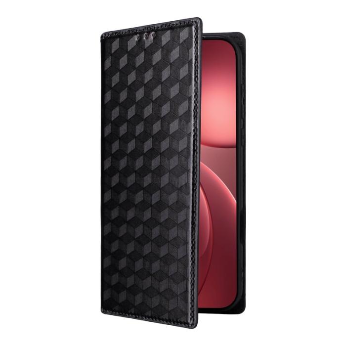 OEM - Oppo Find X9 Pro 5G Fodral Konstläder - Svart