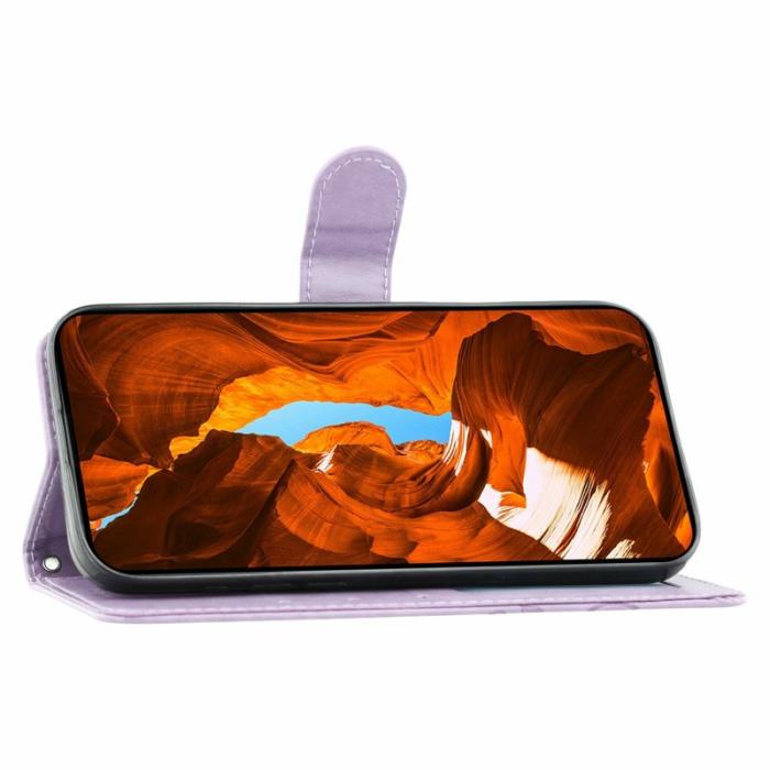 OEM - Oppo Find X9 Pro 5G Fodral Kortfack Läder - Lila