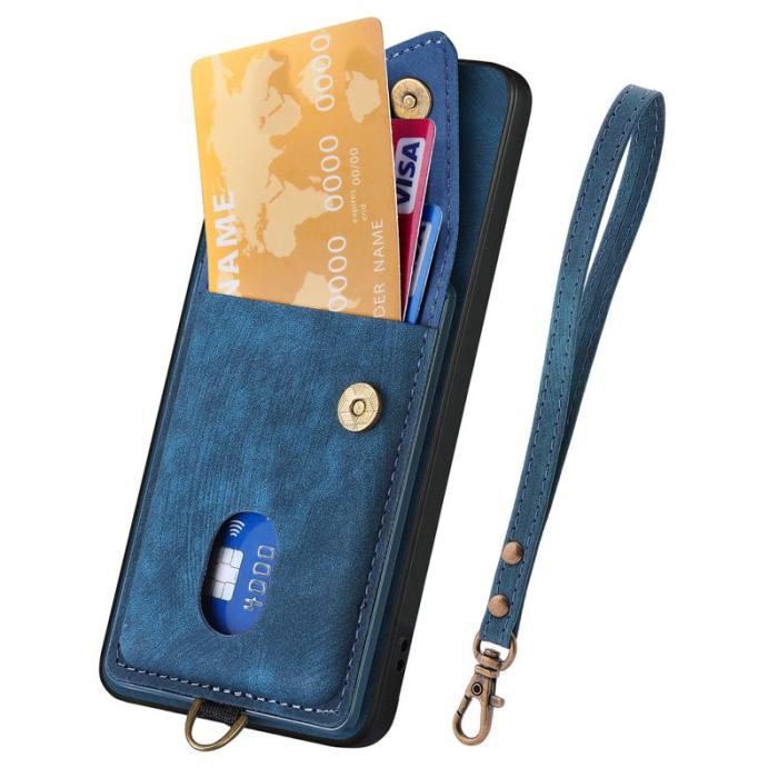 OEM - Oppo Find X9 Pro 5G Fodral Läder - Blå