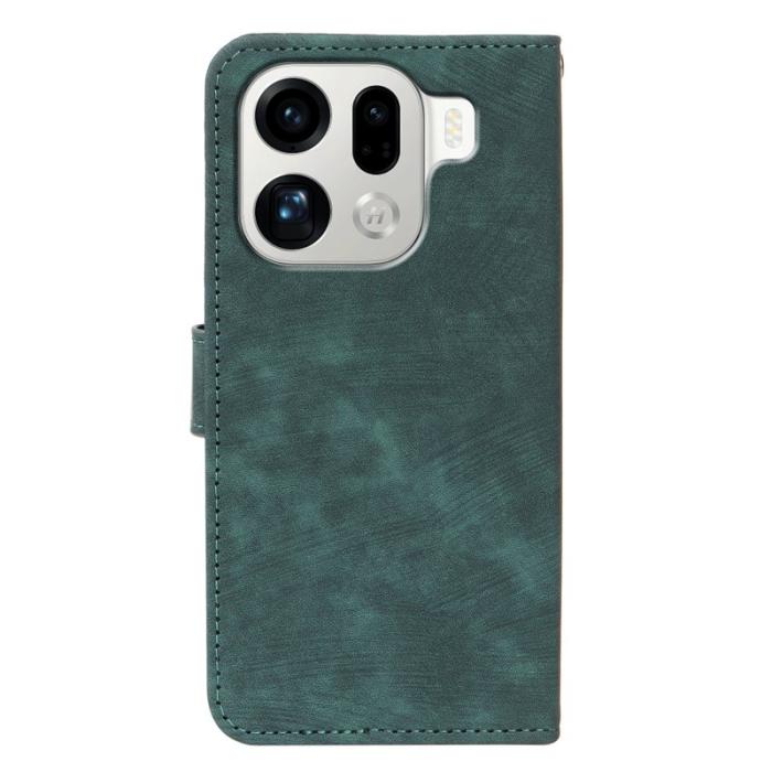 OEM - Oppo Find X9 Pro 5G Fodral Läder - Grön