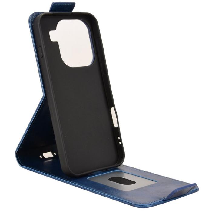 OEM - Oppo Find X9 Pro 5G Fodral Läder - Mörkblå