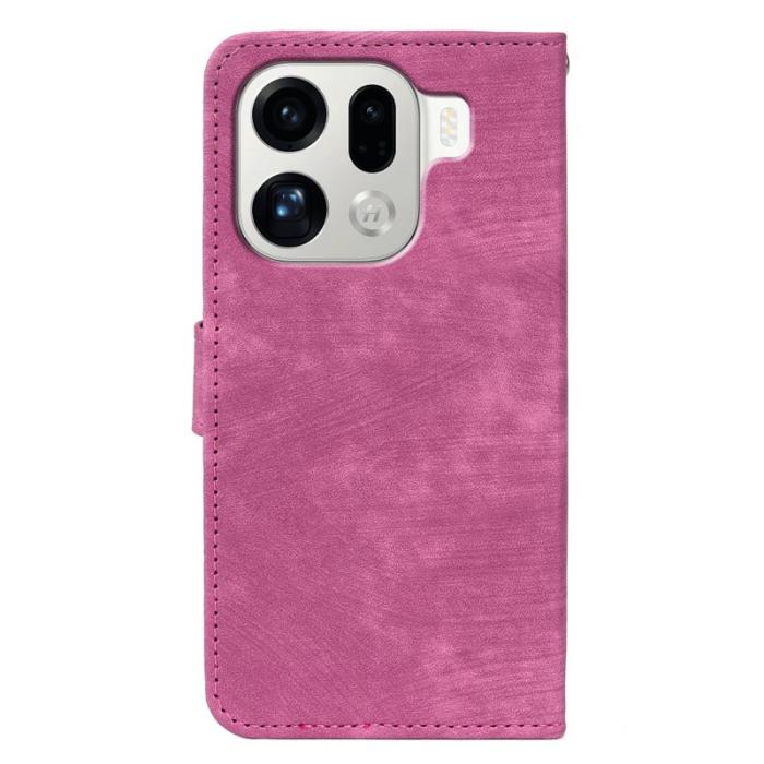 OEM - Oppo Find X9 Pro 5G Fodral Läder - Rosé