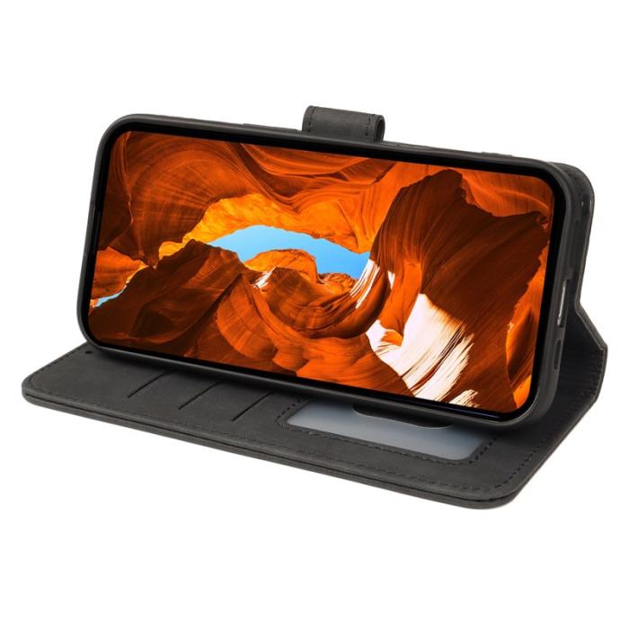 OEM - Oppo Find X9 Pro 5G Fodral Pattern Läder - Svart