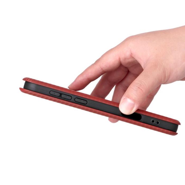 OEM - Oppo Find X9 Pro 5G Fodral PU Läder - Brun