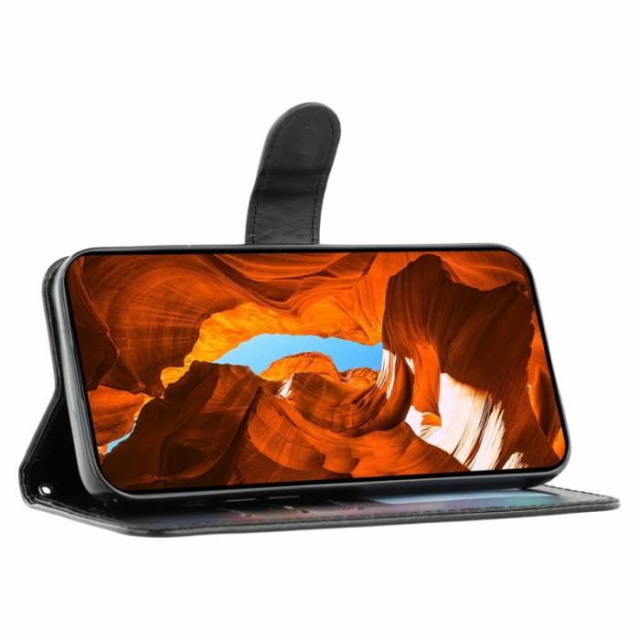 OEM - Oppo Find X9 Pro 5G Fodral PU Läder Flip med Rem - Svart