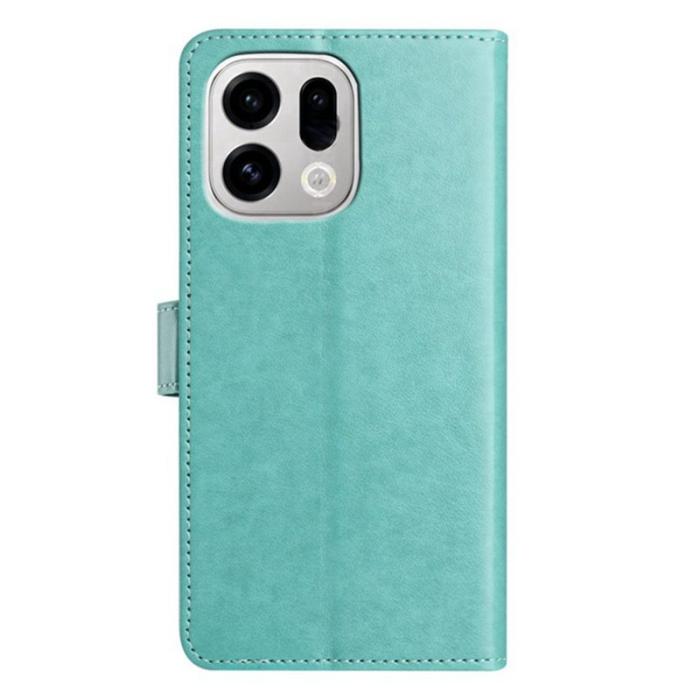 OEM - Oppo Find X9 Pro 5G Fodral PU Läder Grön