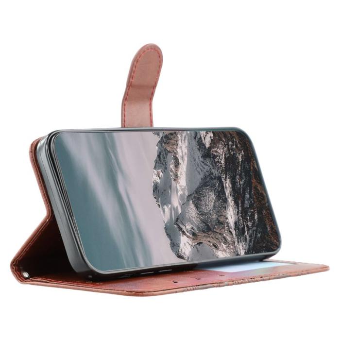 OEM - Oppo Find X9 Pro 5G Fodral PU Läder Mandala - Brun