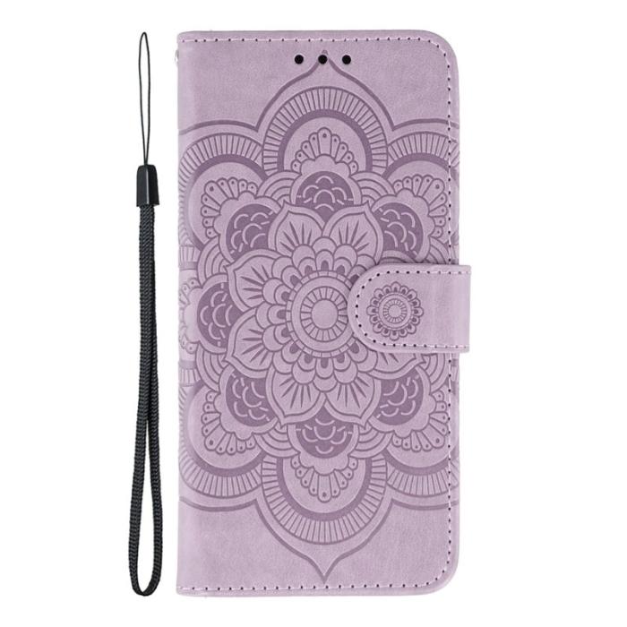OEM - Oppo Find X9 Pro 5G Fodral PU Läder Mandala - Lila