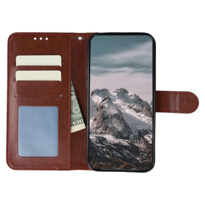 OEM - Oppo Find X9 Pro 5G Fodral PU Läder Mandala Mönster - Brun