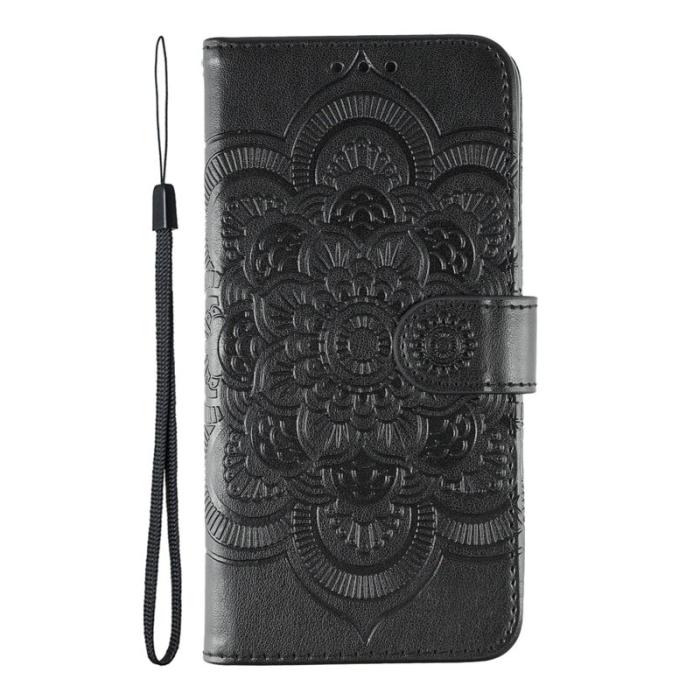 OEM - Oppo Find X9 Pro 5G Fodral PU Läder Mandala - Svart