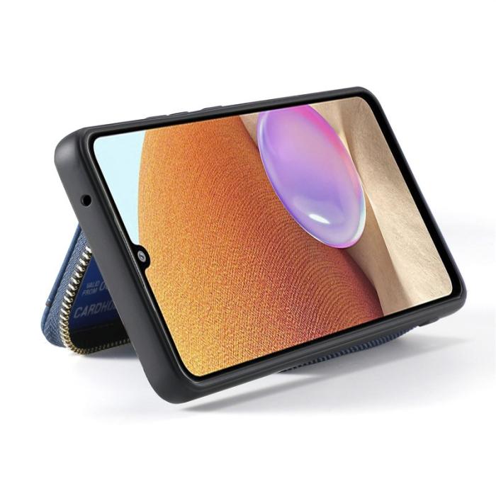 OEM - Oppo Find X9 Pro 5G Fodral PU Läder Med Dragkedja - Blå