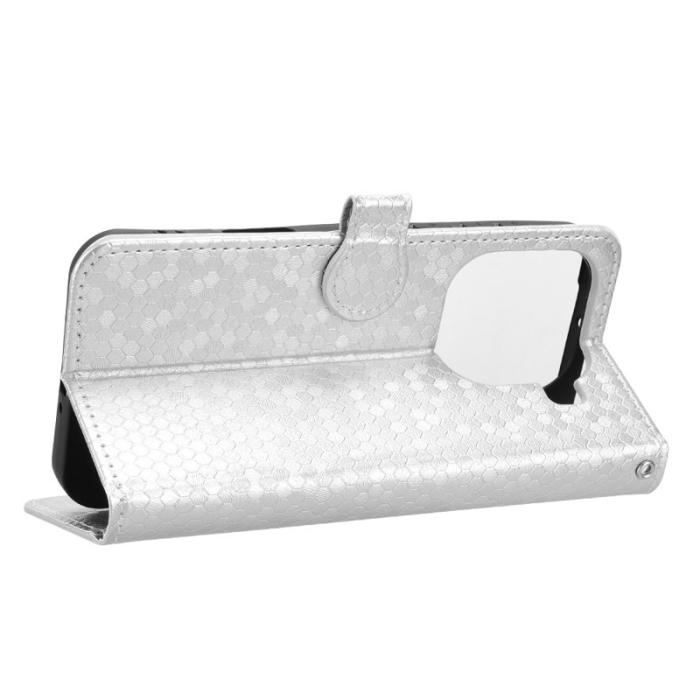 OEM - Oppo Find X9 Pro 5G Fodral PU Läder Med Handledsrem - Silver