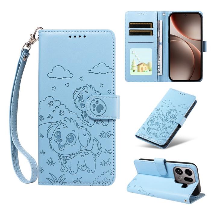 OEM - Oppo Find X9 Pro 5G Fodral PU Läder RFID - Blå