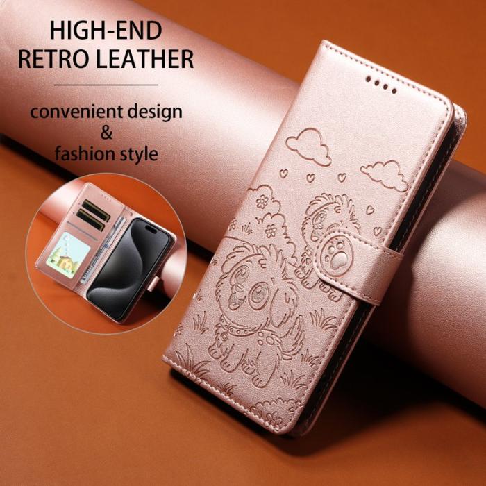 OEM - Oppo Find X9 Pro 5G Fodral PU Läder RFID Skydd - Rosa