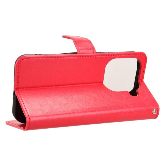 OEM - Oppo Find X9 Pro 5G Fodral PU Läder - Röd