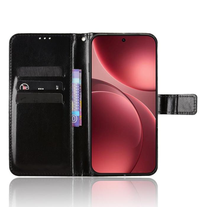 OEM - Oppo Find X9 Pro 5G Fodral PU Läder - Svart