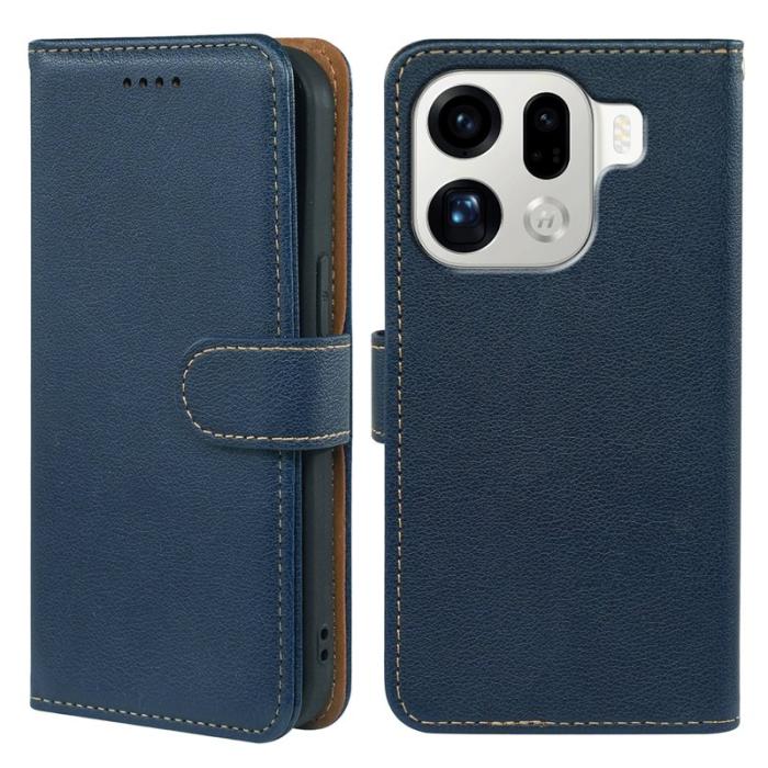 OEM - Oppo Find X9 Pro 5G Fodral RFID Skydd Konstläder - Blå