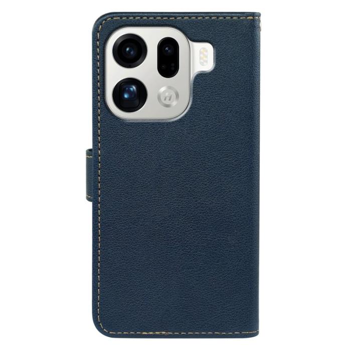 OEM - Oppo Find X9 Pro 5G Fodral RFID Skydd Konstläder - Blå