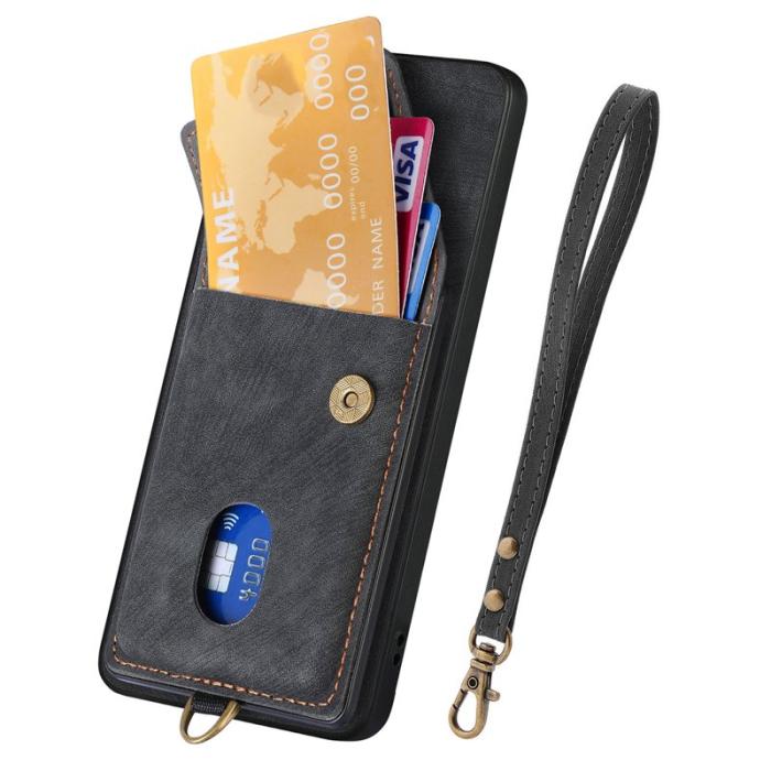 OEM - Oppo Find X9 Pro 5G Fodral Ställ Läder - Svart