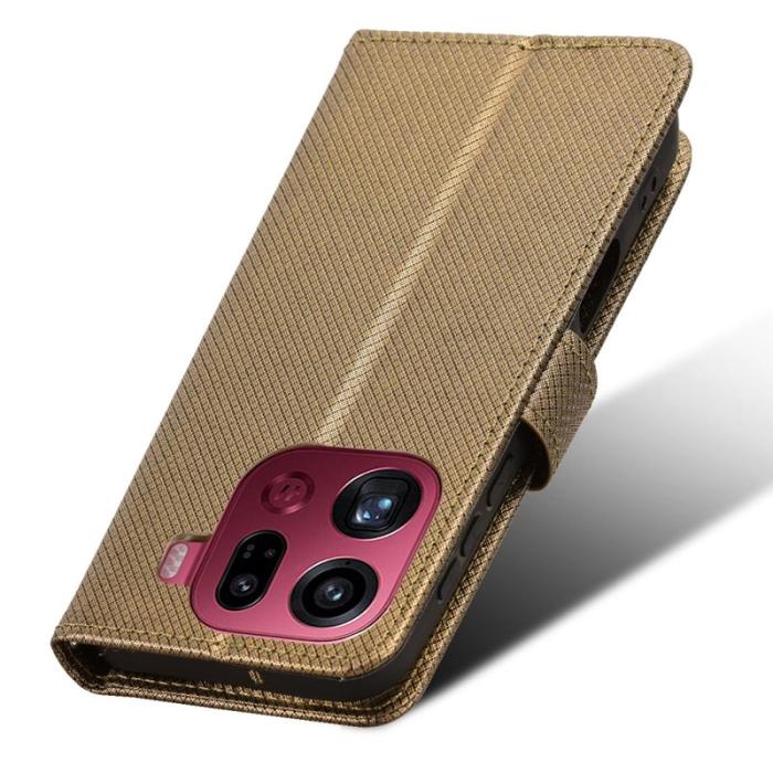 OEM - Oppo Find X9 Pro 5G Fodral Textur Äkta Läder - Brun