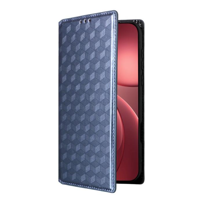 OEM - Oppo Find X9 Pro 5G Kortfack Fodral PU Läder - Blå