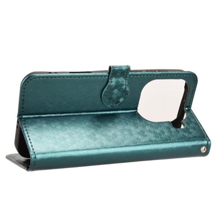 OEM - Oppo Find X9 Pro 5G Kortfack Fodral PU Läder - Grön