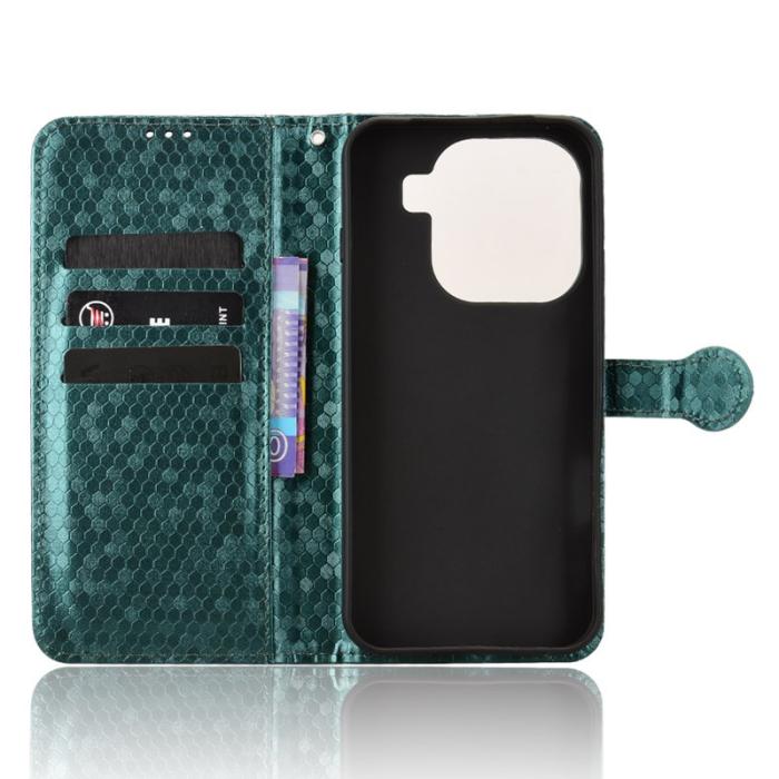 OEM - Oppo Find X9 Pro 5G Kortfack Fodral PU Läder - Grön