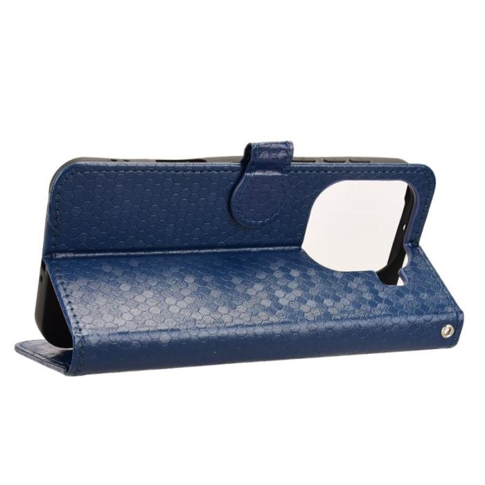 OEM - Oppo Find X9 Pro 5G Kortfack Fodral PU Läder - Mörkblå