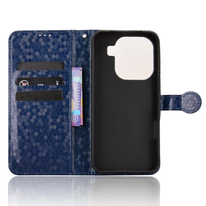 OEM - Oppo Find X9 Pro 5G Kortfack Fodral PU Läder - Mörkblå