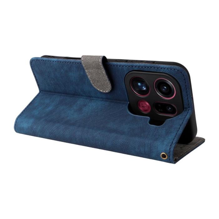 OEM - Oppo Find X9 Pro 5G Kortfack Fodral PU Läder RFID Skydd - Blå