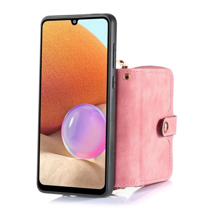 OEM - Oppo Find X9 Pro 5G Kortfack Fodral PU Läder - Rosa