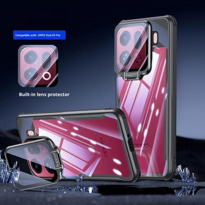 OEM - Oppo Find X9 Pro 5G Mobilskal Plast Transparent - Pattern No.4